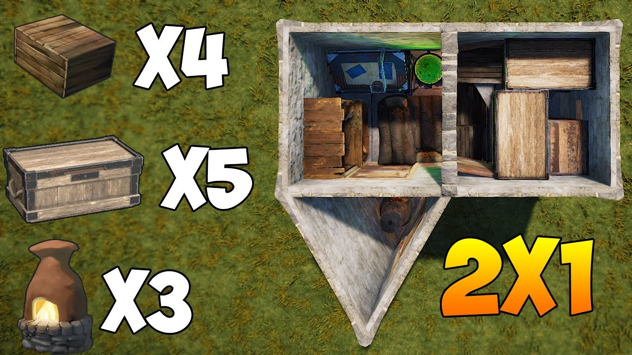 2×1 Starterbase Draufsicht