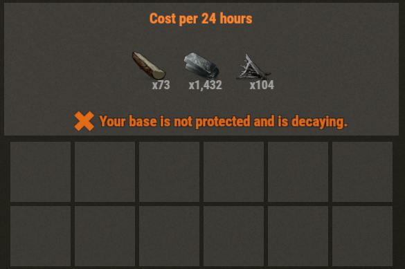 TC-Upkeep – 24h Kosten